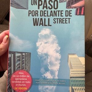 Blue and White Wall Street Decor